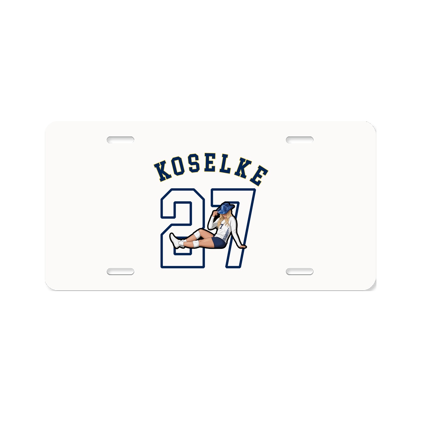 License Plate — Shirsey Arch in Classic