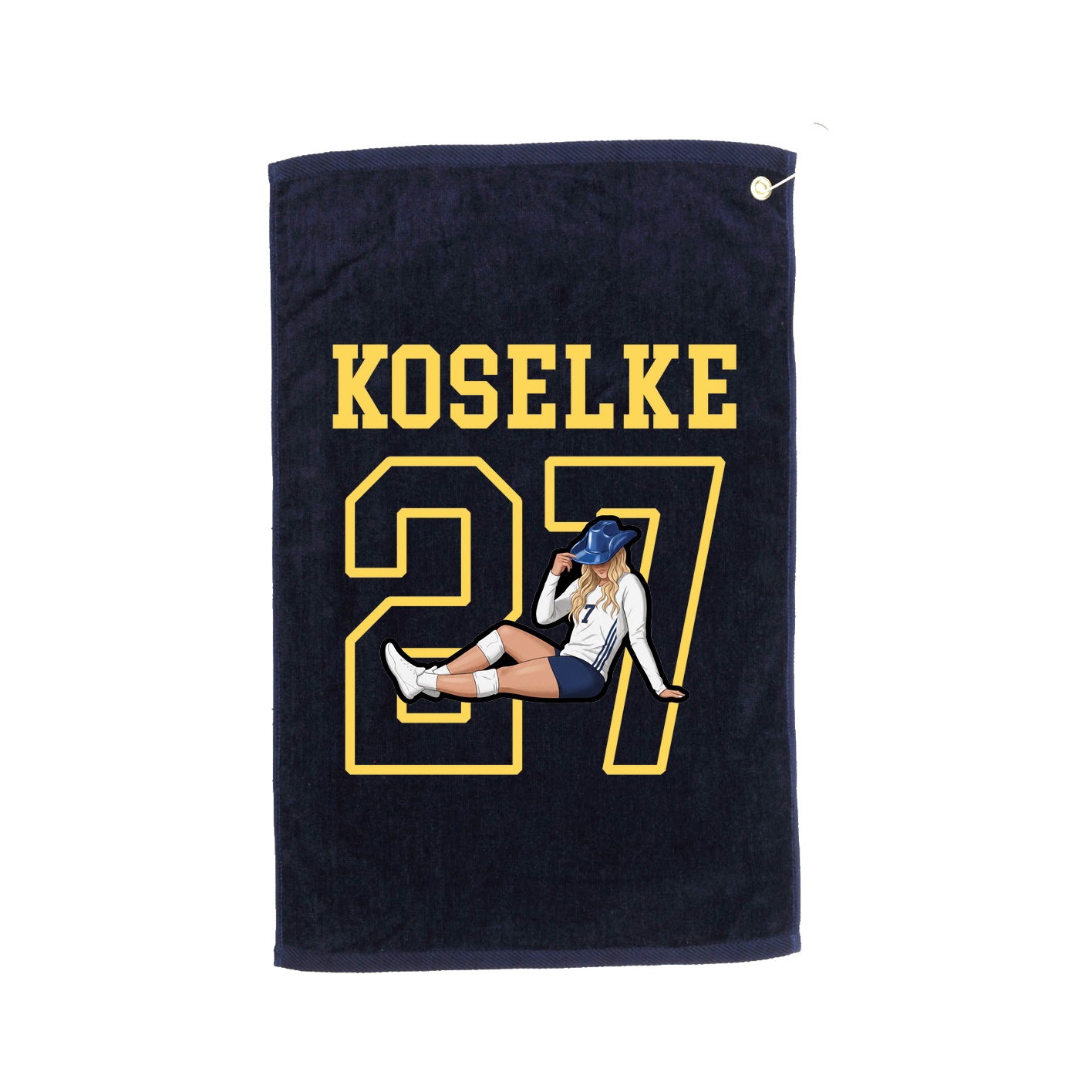 Golf Towel — Shirsey in Navy