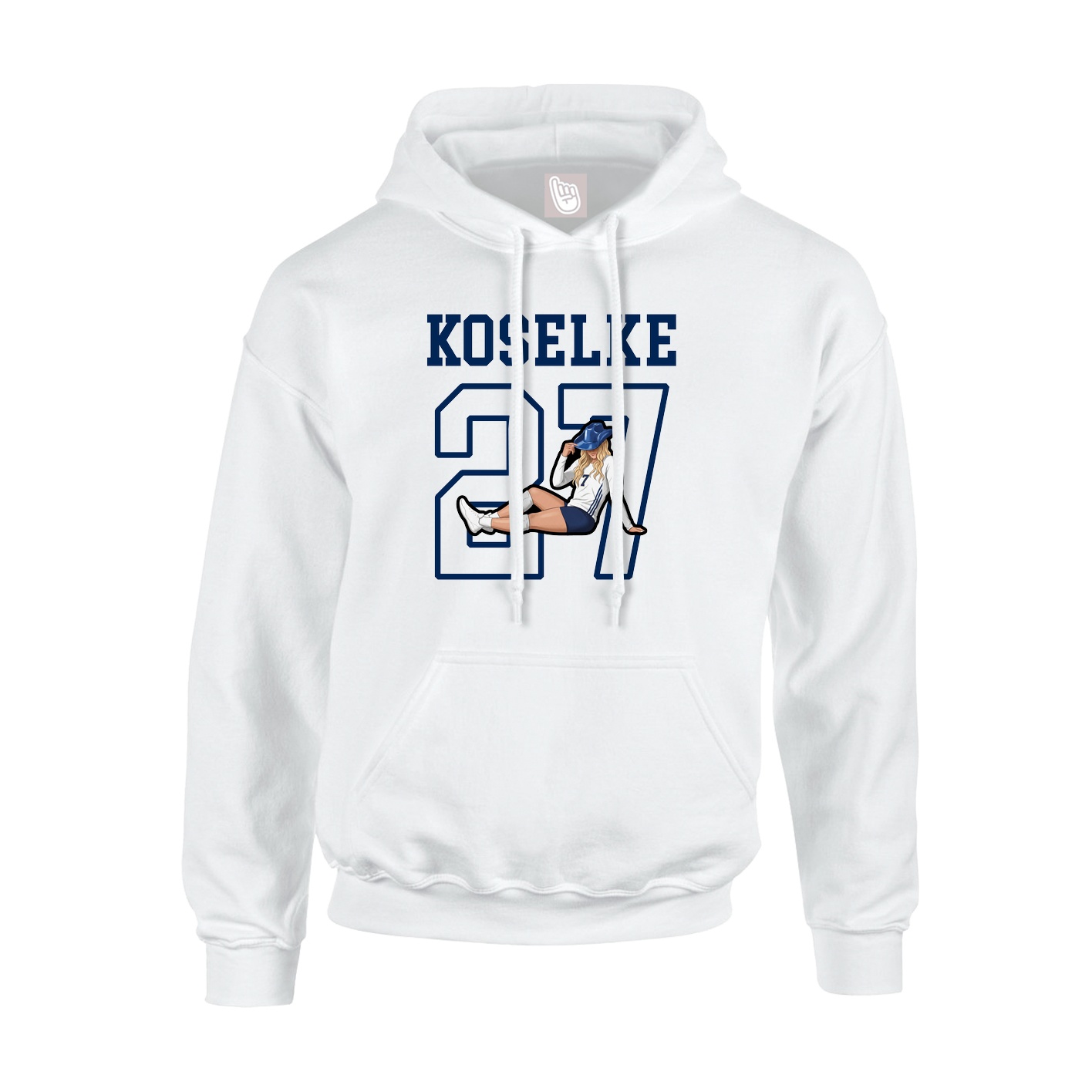Youth Hoodie — Shirsey in White