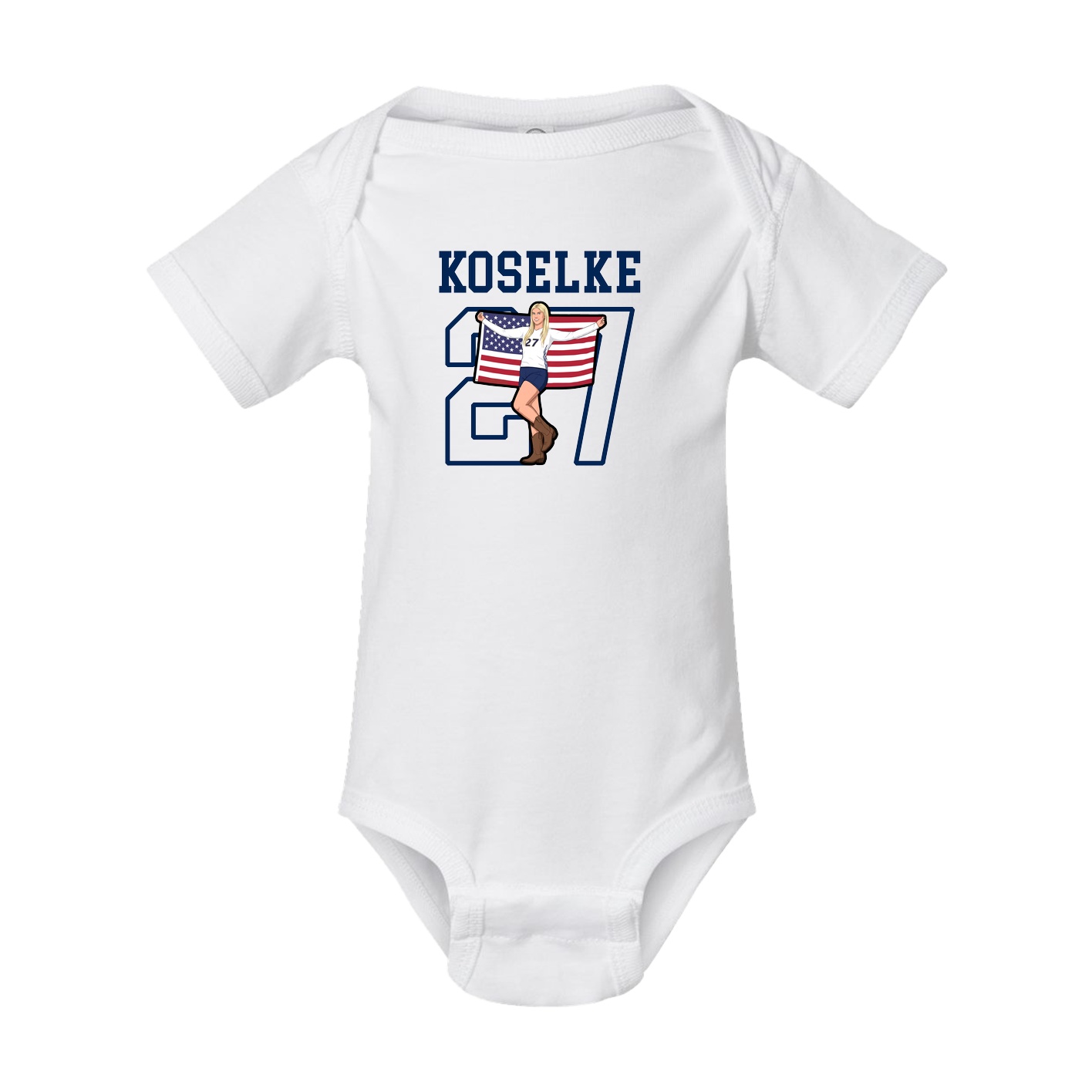Baby Onesie — Shirsey in White