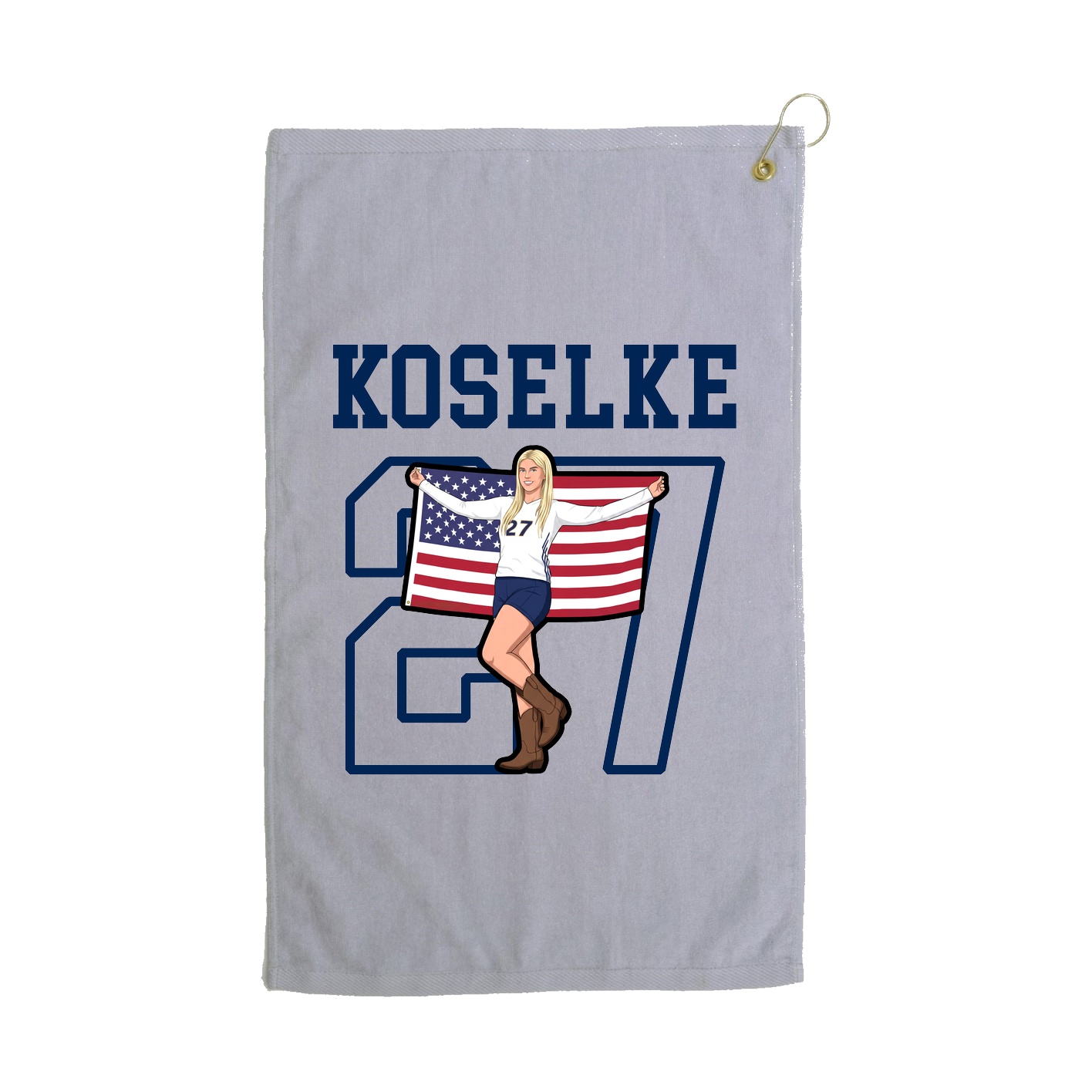 Golf Towel — Shirsey in Grey