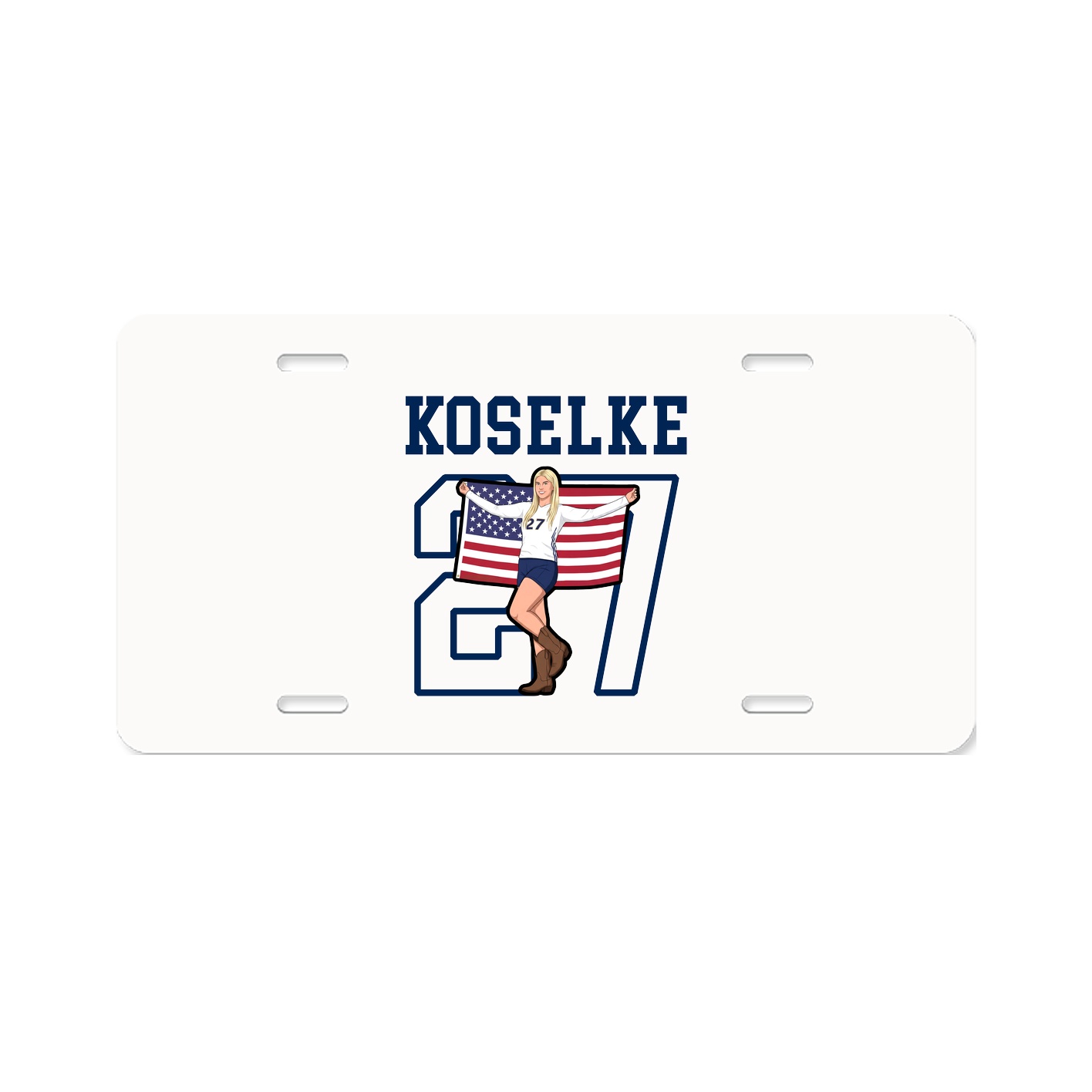 License Plate — Shirsey in Classic