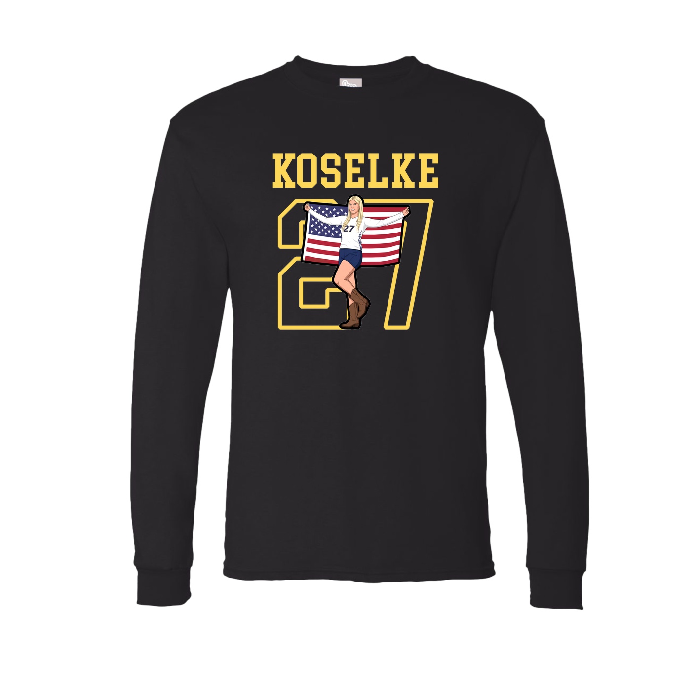 Long Sleeve Tee — Shirsey in Black