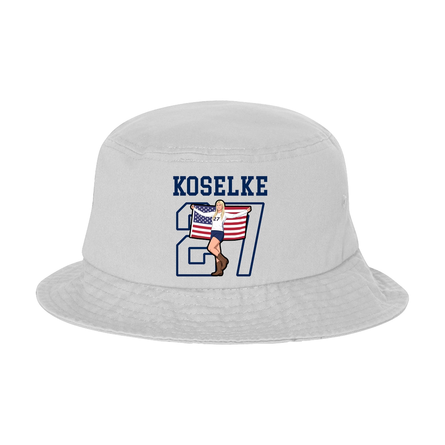 Bucket Cap — Shirsey in White