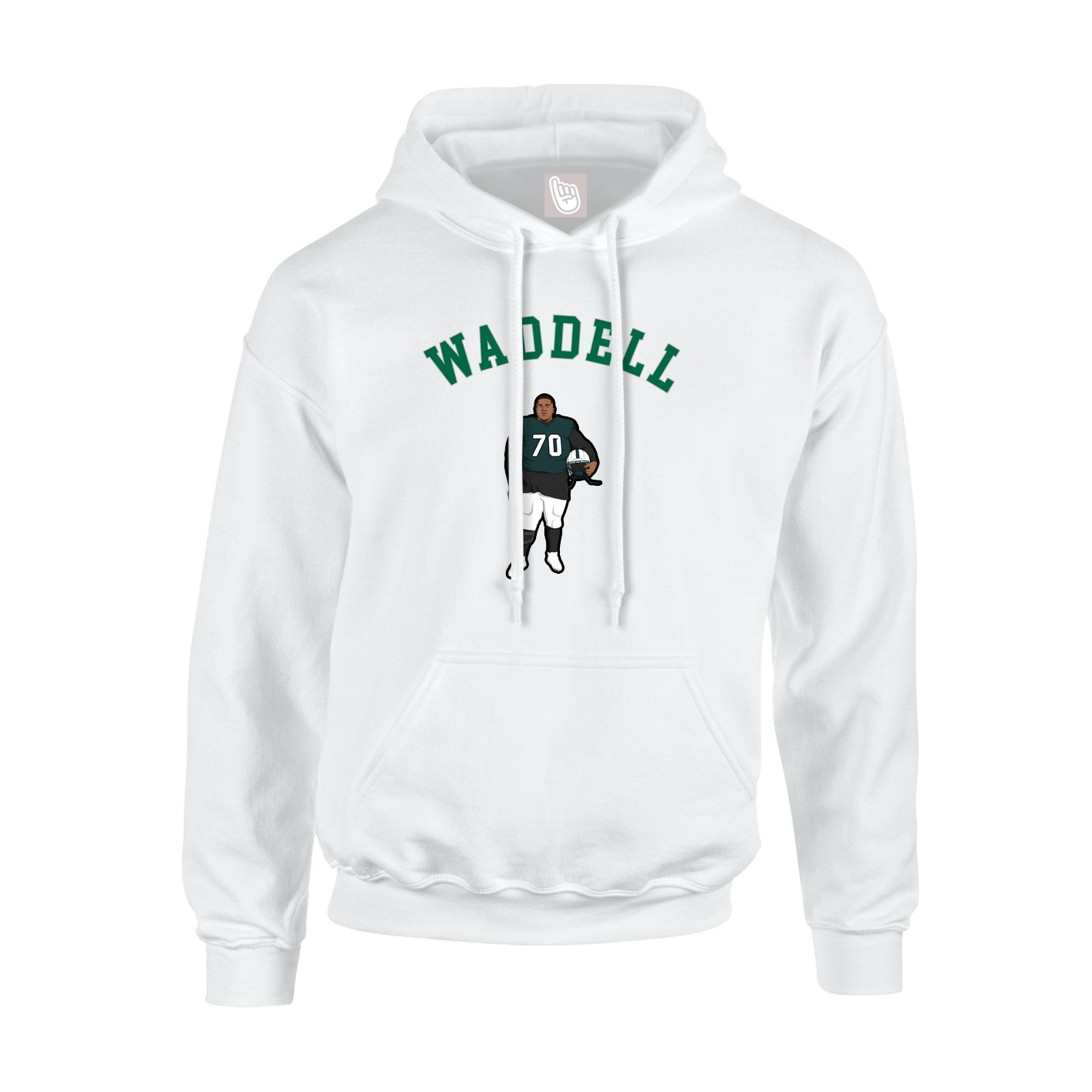 Hoodie — Shirsey Arch in White