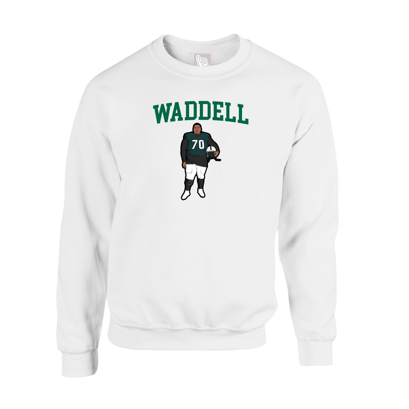 Fleece Crew — Shirsey in White