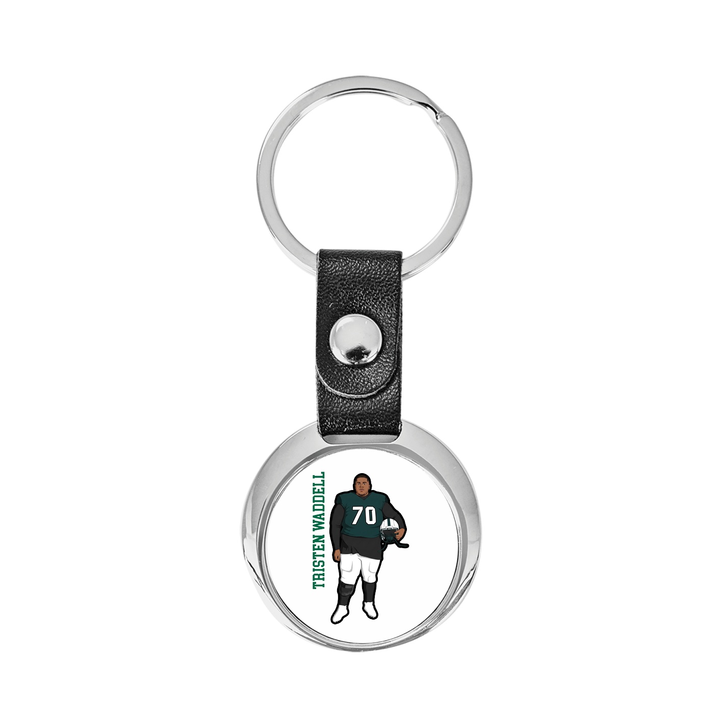 Key Chain — Name Vertical in Classic