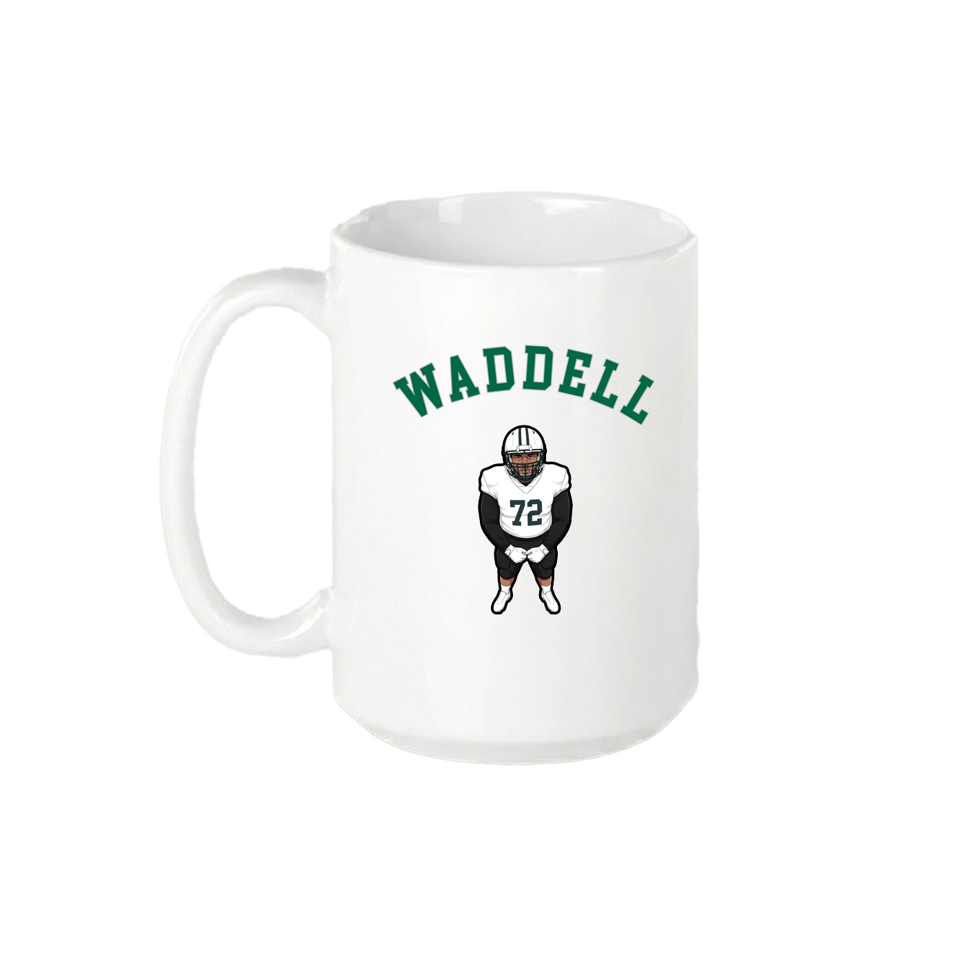 15oz Coffee Mug — Shirsey Arch in White