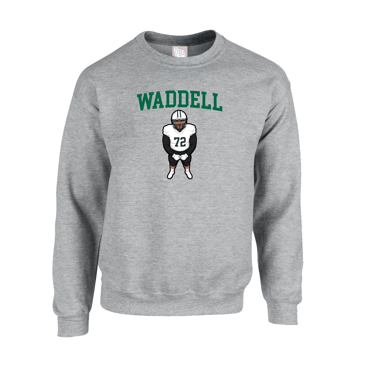 Fleece Crew — Shirsey in Grey