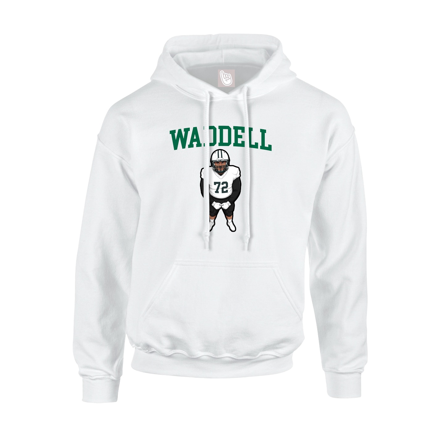 Youth Hoodie — Shirsey in White
