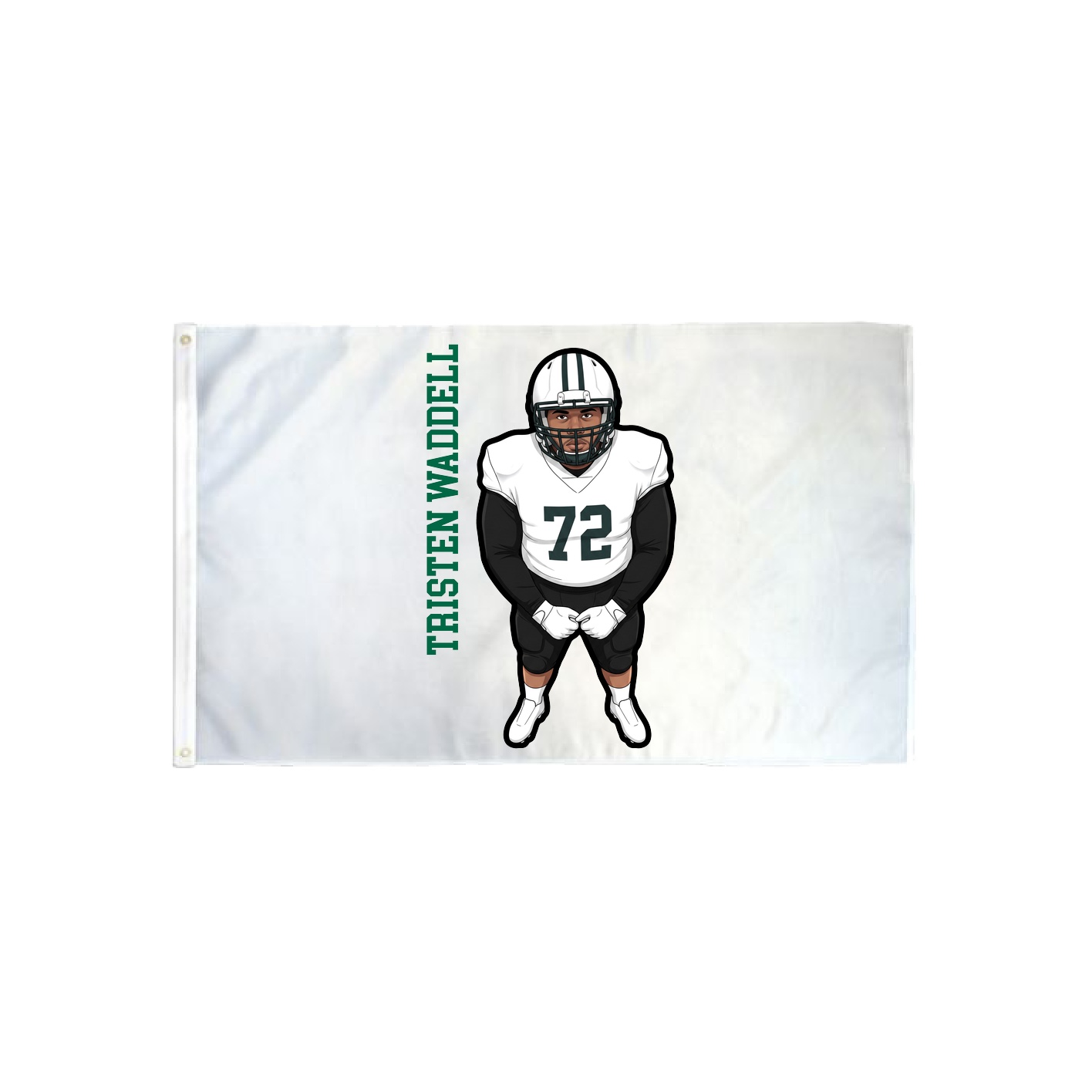 3x5 Flag — Name Vertical in Classic