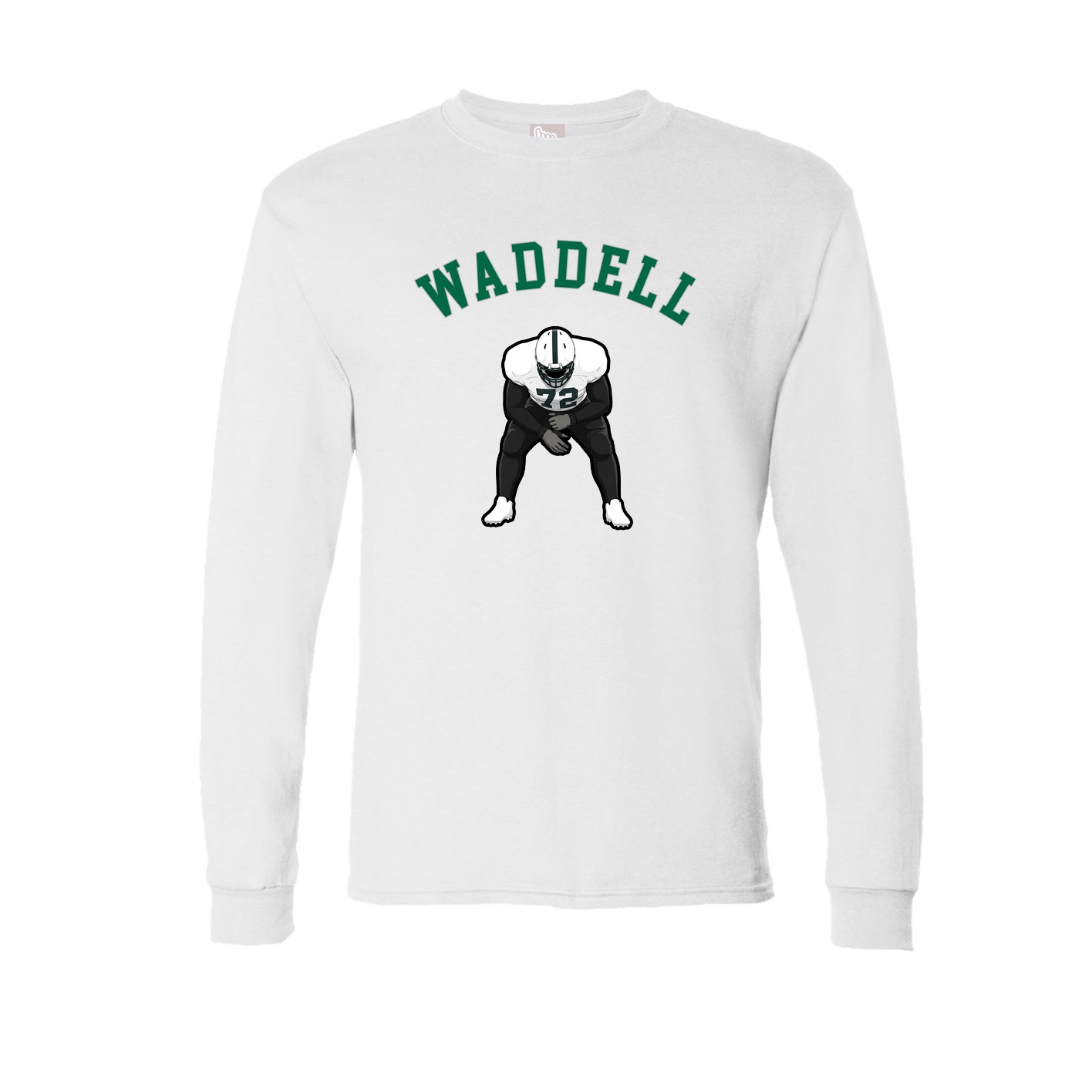 Long Sleeve Tee — Shirsey Arch in White
