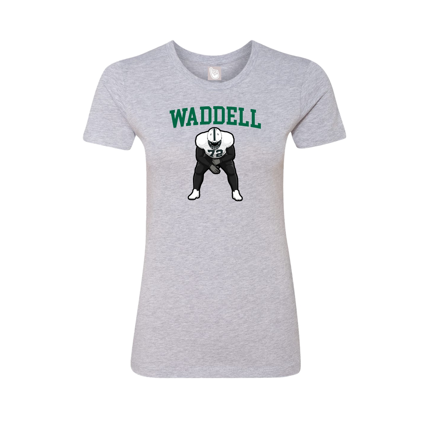 Fitted Women's Tee — Shirsey in Grey