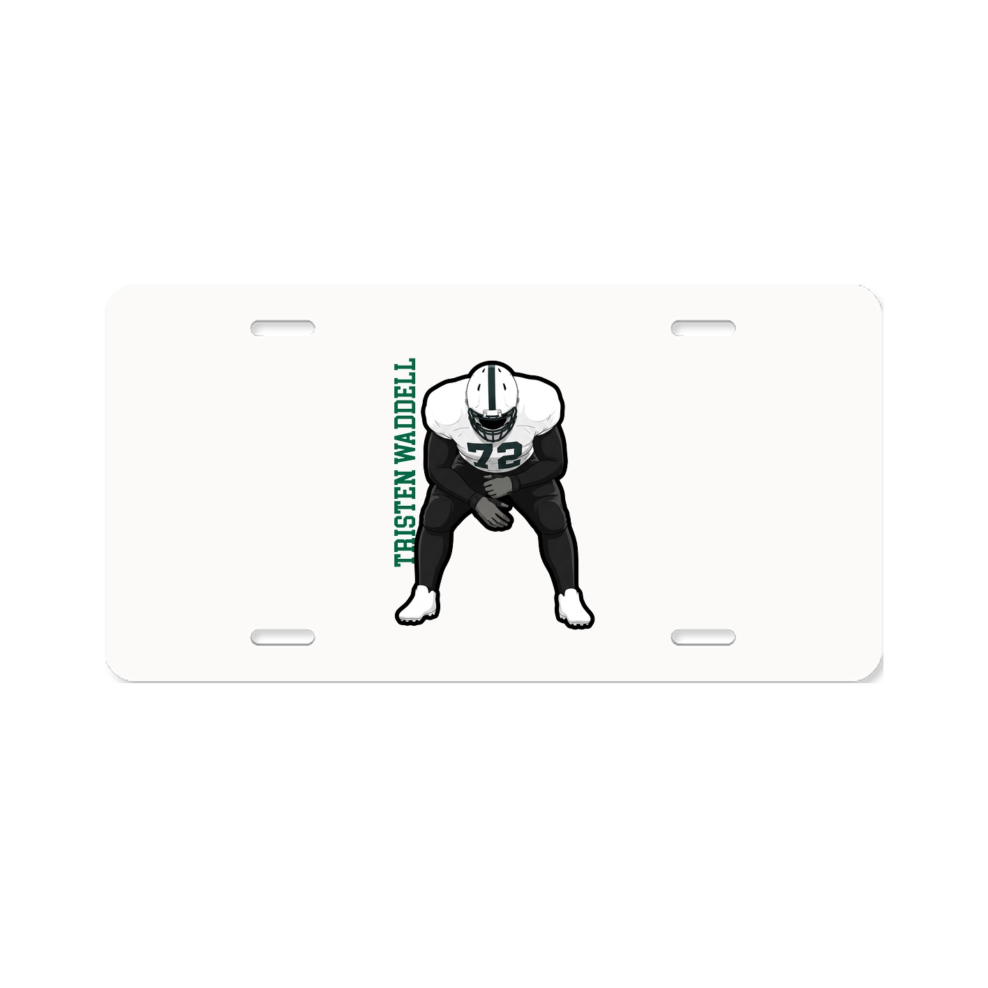 Aluminum License Plate