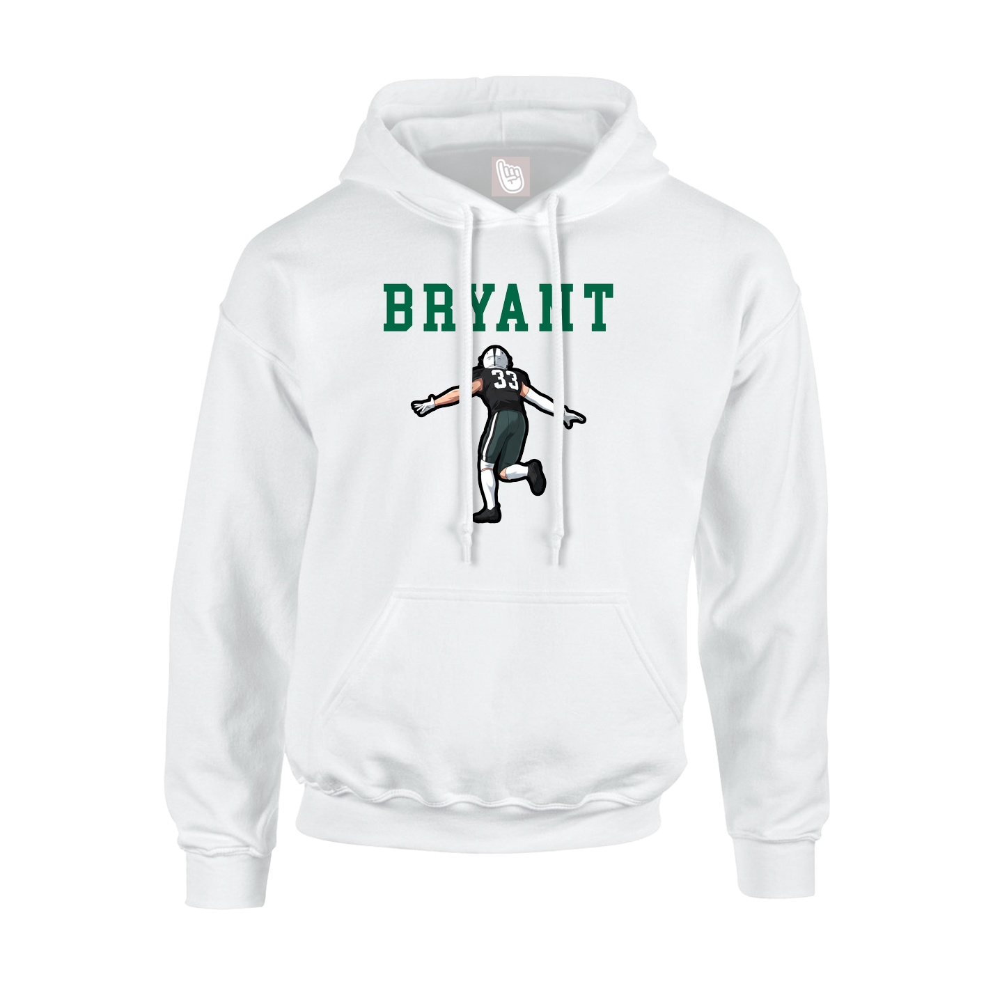 Hoodie — Shirsey in White