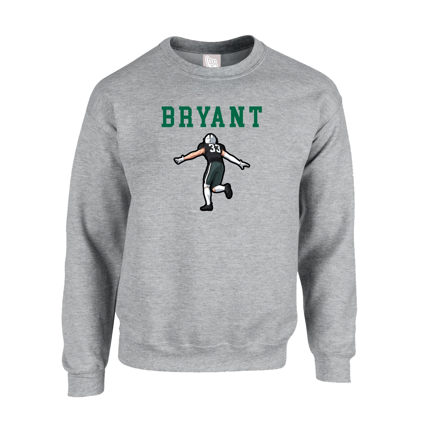 Fleece Crew — Shirsey in Grey
