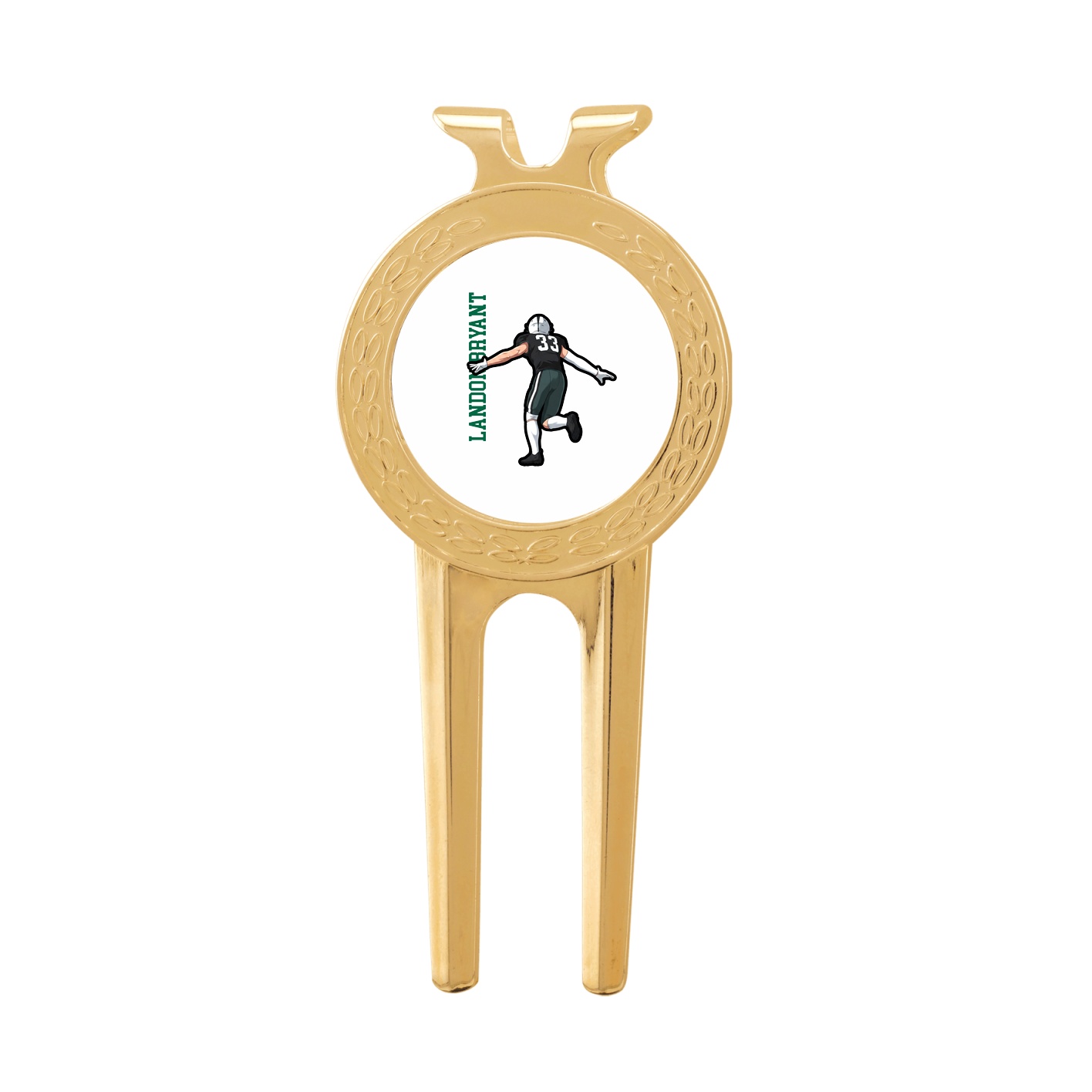Divot Tool with Ball Marker — Name Vertical in Classic