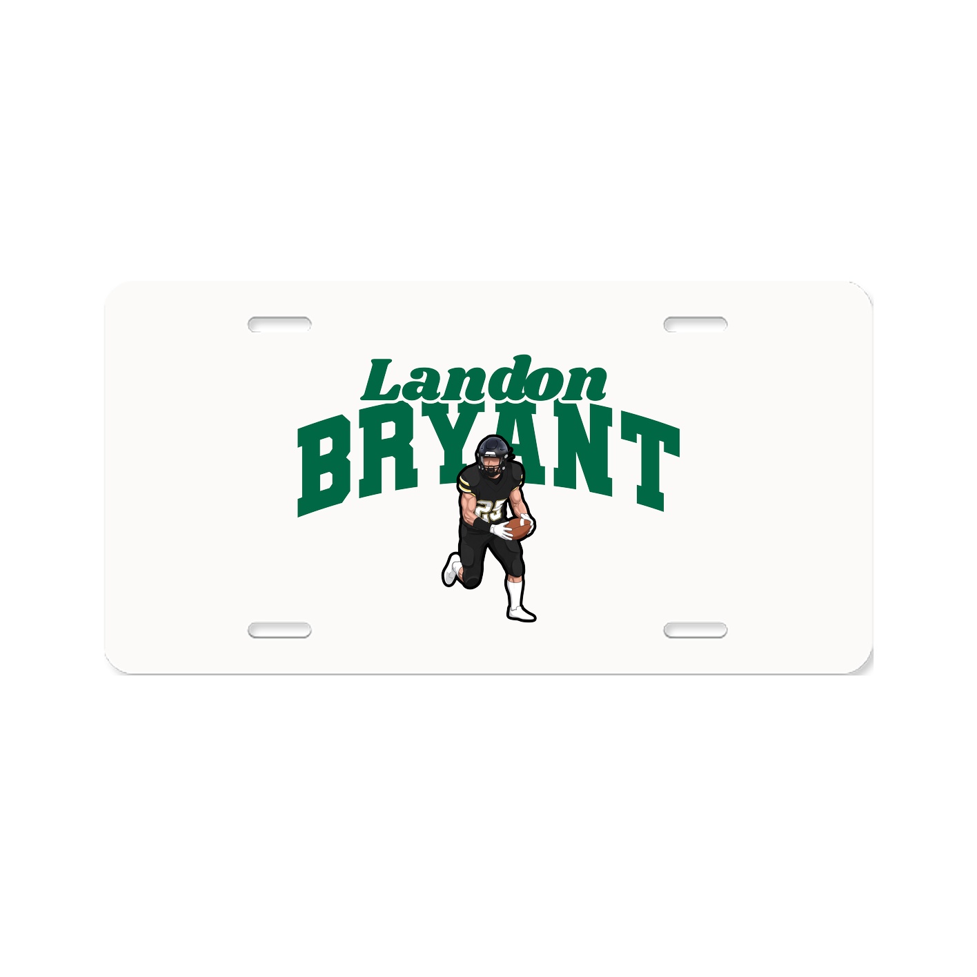 License Plate — Signature Arch in Classic