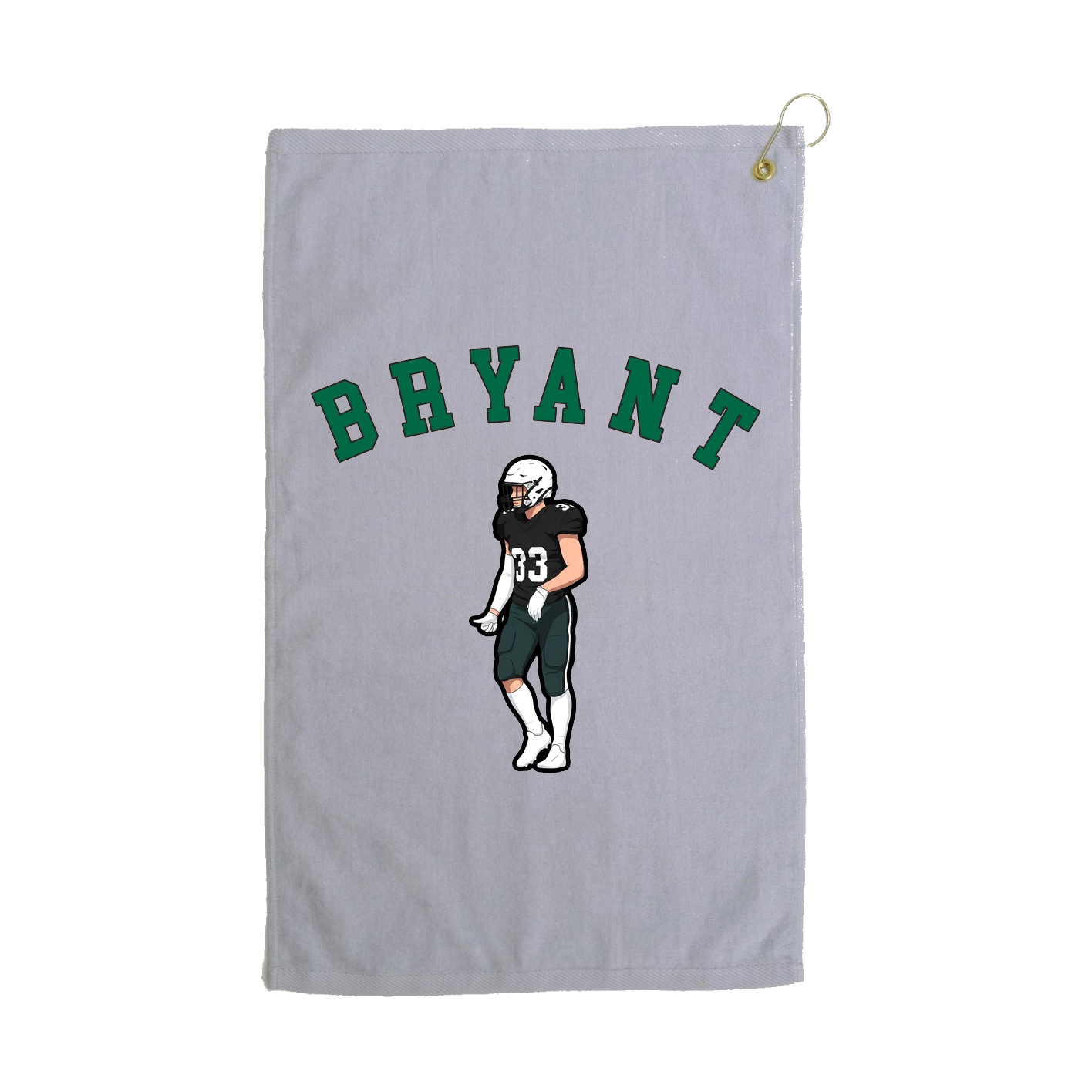 Golf Towel — Shirsey Arch in Grey
