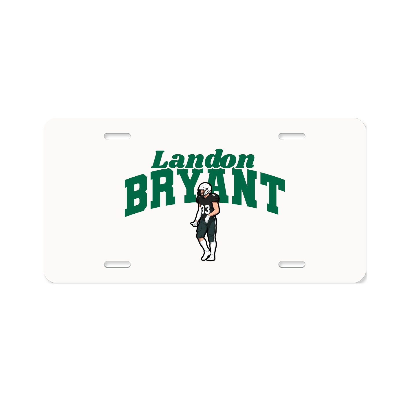 License Plate — Signature Arch in Classic