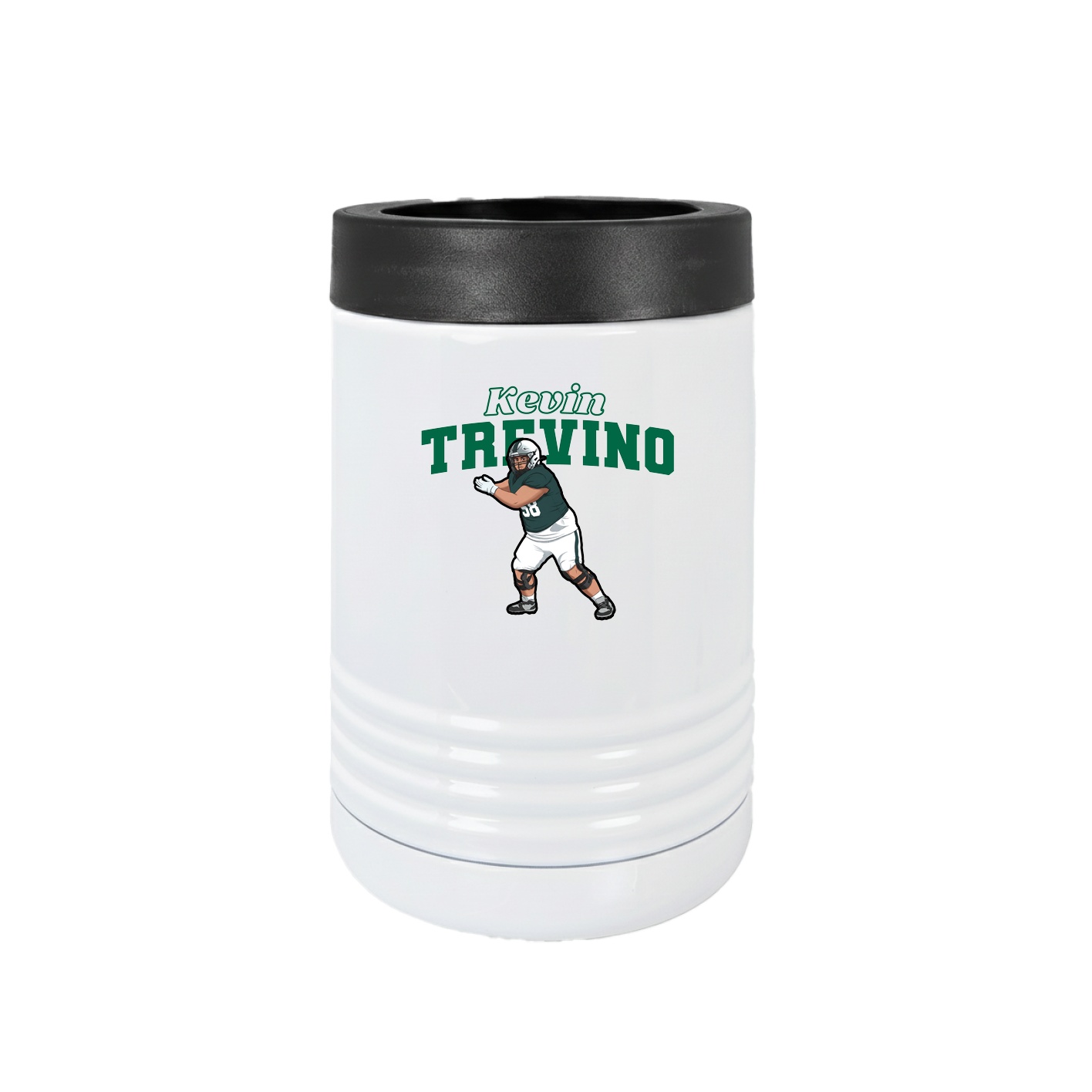 Beverage Holder — Name Arch in White