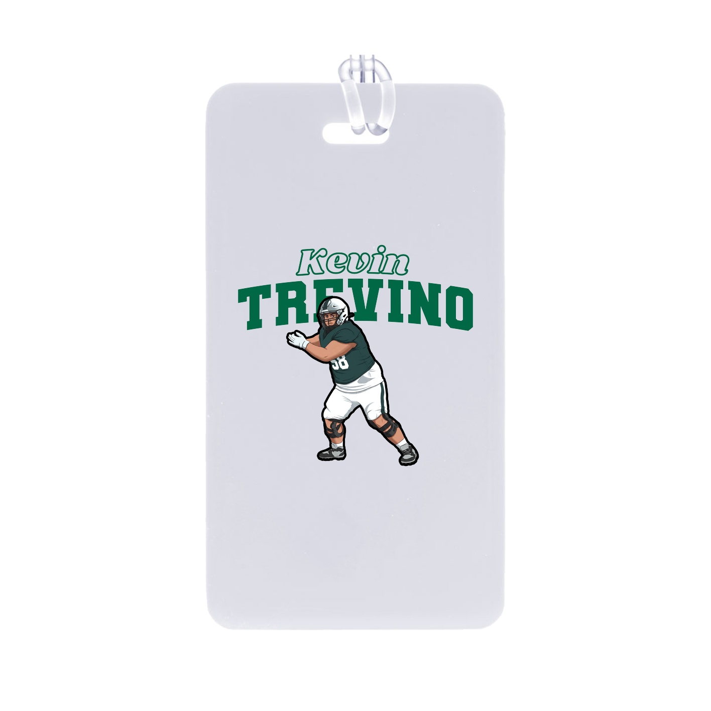 Bag Tag — Name Arch in Classic