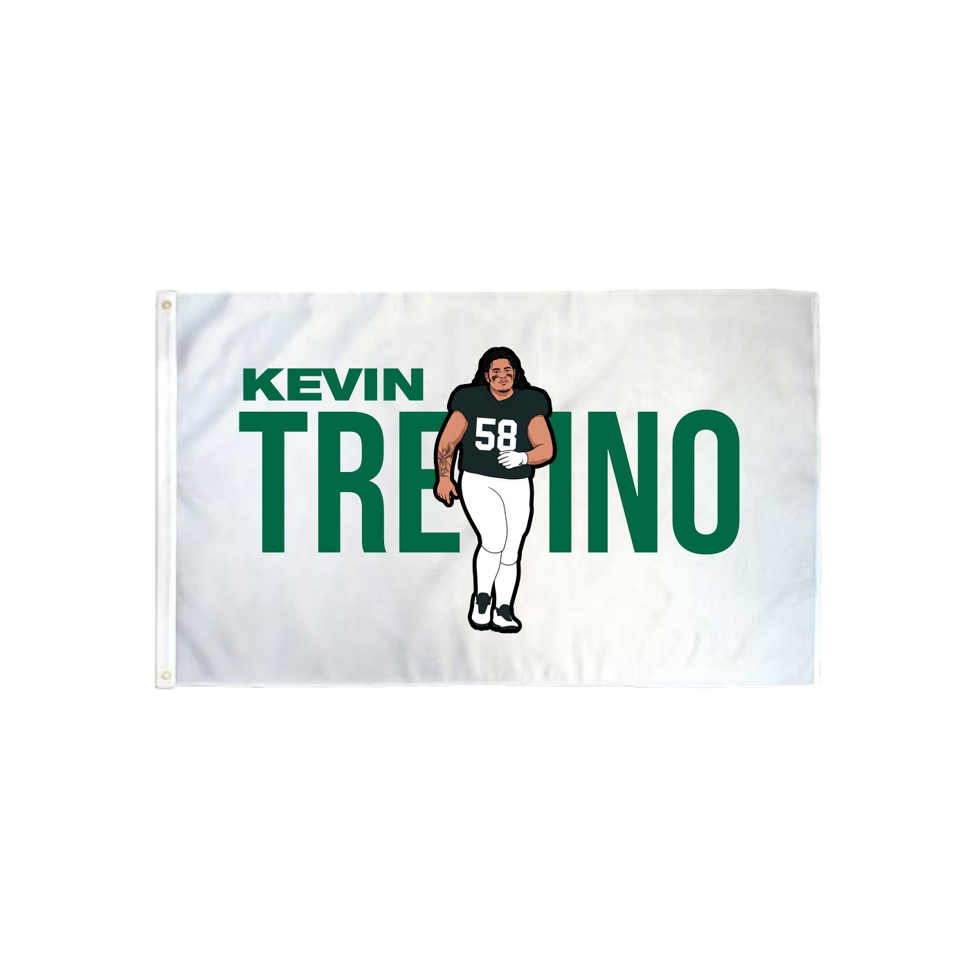 3x5 Flag — Player Name in Classic