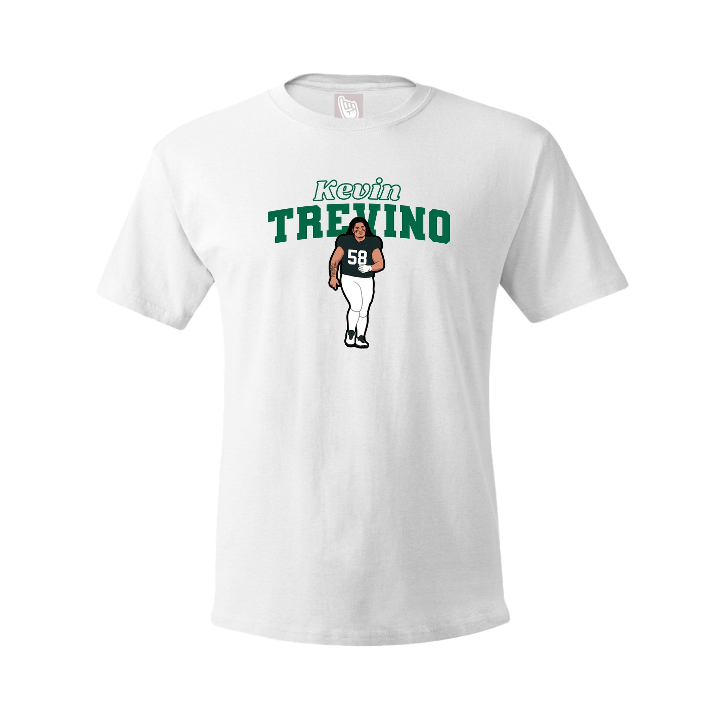 Tee — Name Arch in White