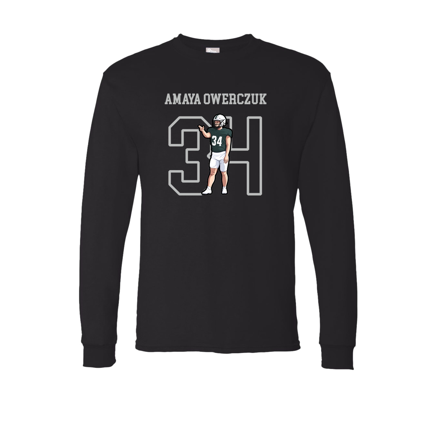 Long Sleeve Tee — Shirsey in Black