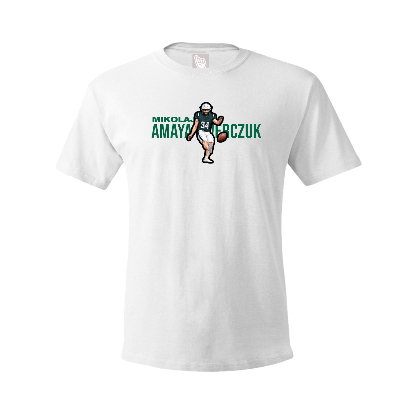 Tee — Player Name in White