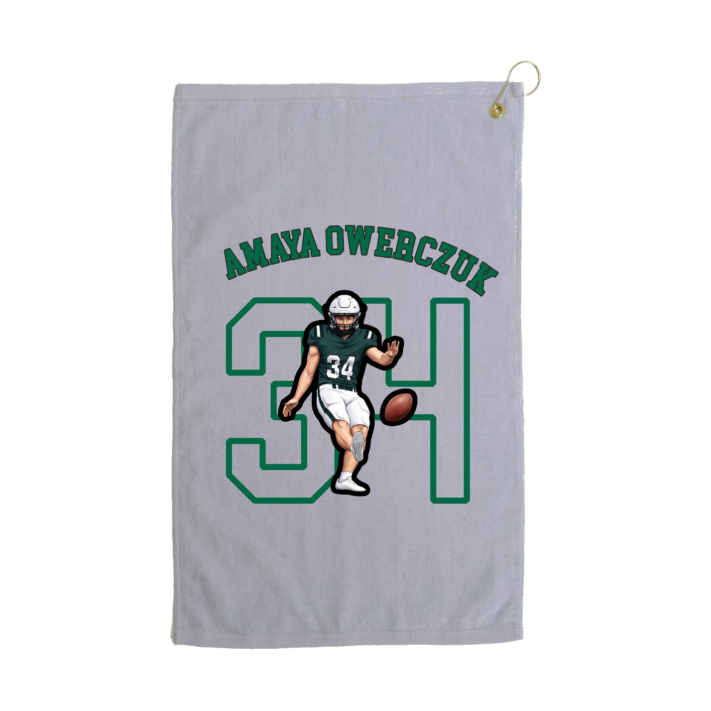 Golf Towel — Shirsey Arch in Grey