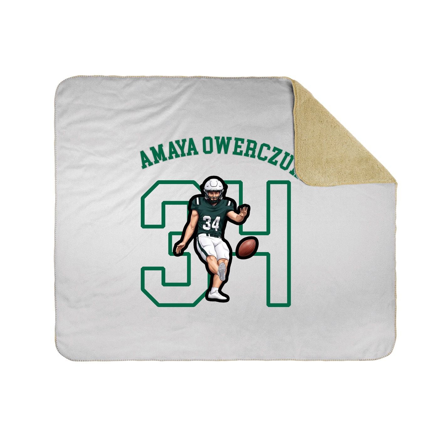 Throw Blanket — Shirsey Arch in White