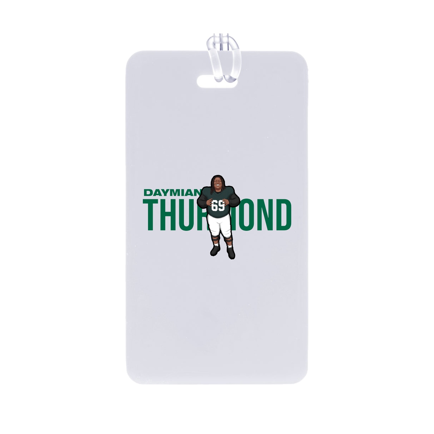 Bag Tag — Player Name in Classic