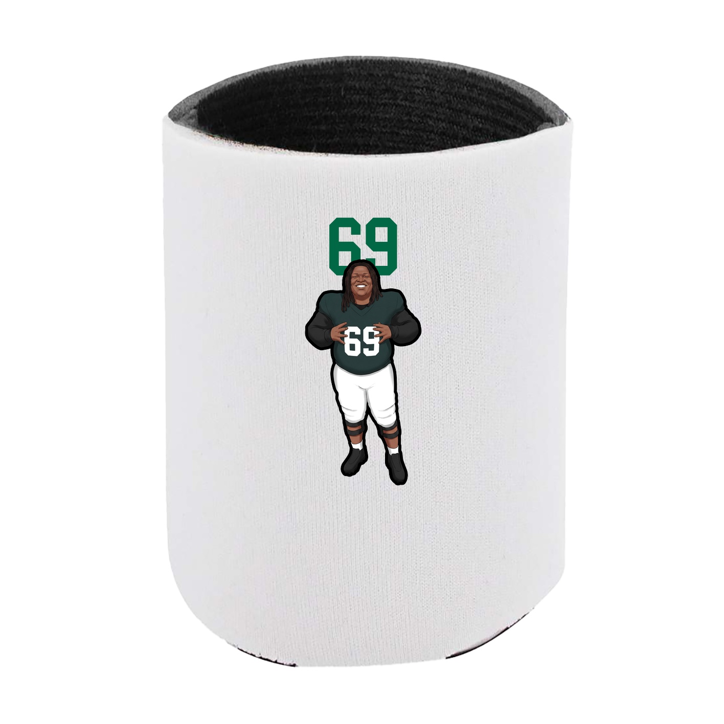 Can Holder — Number Top in White