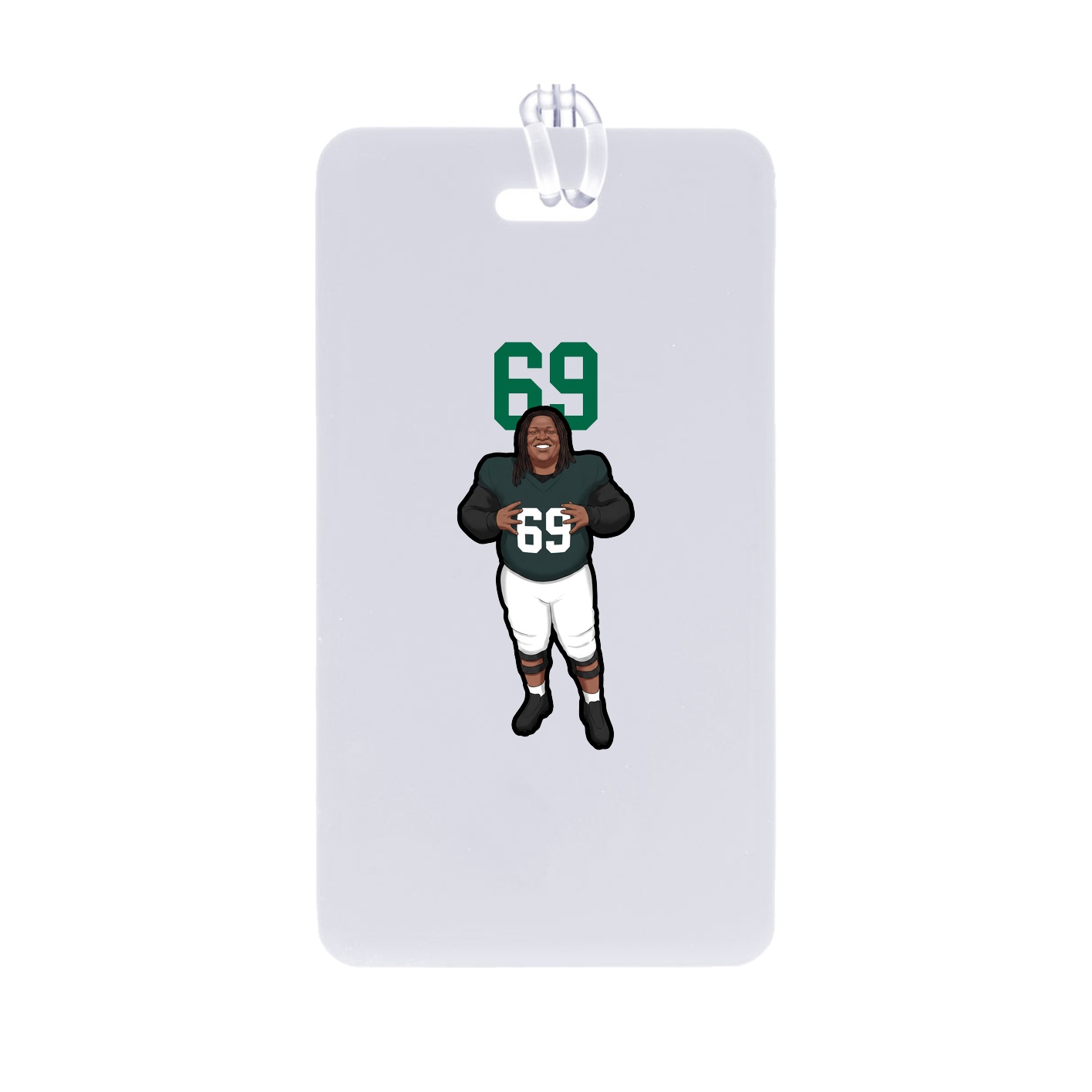 Bag Tag — Number Top in Classic
