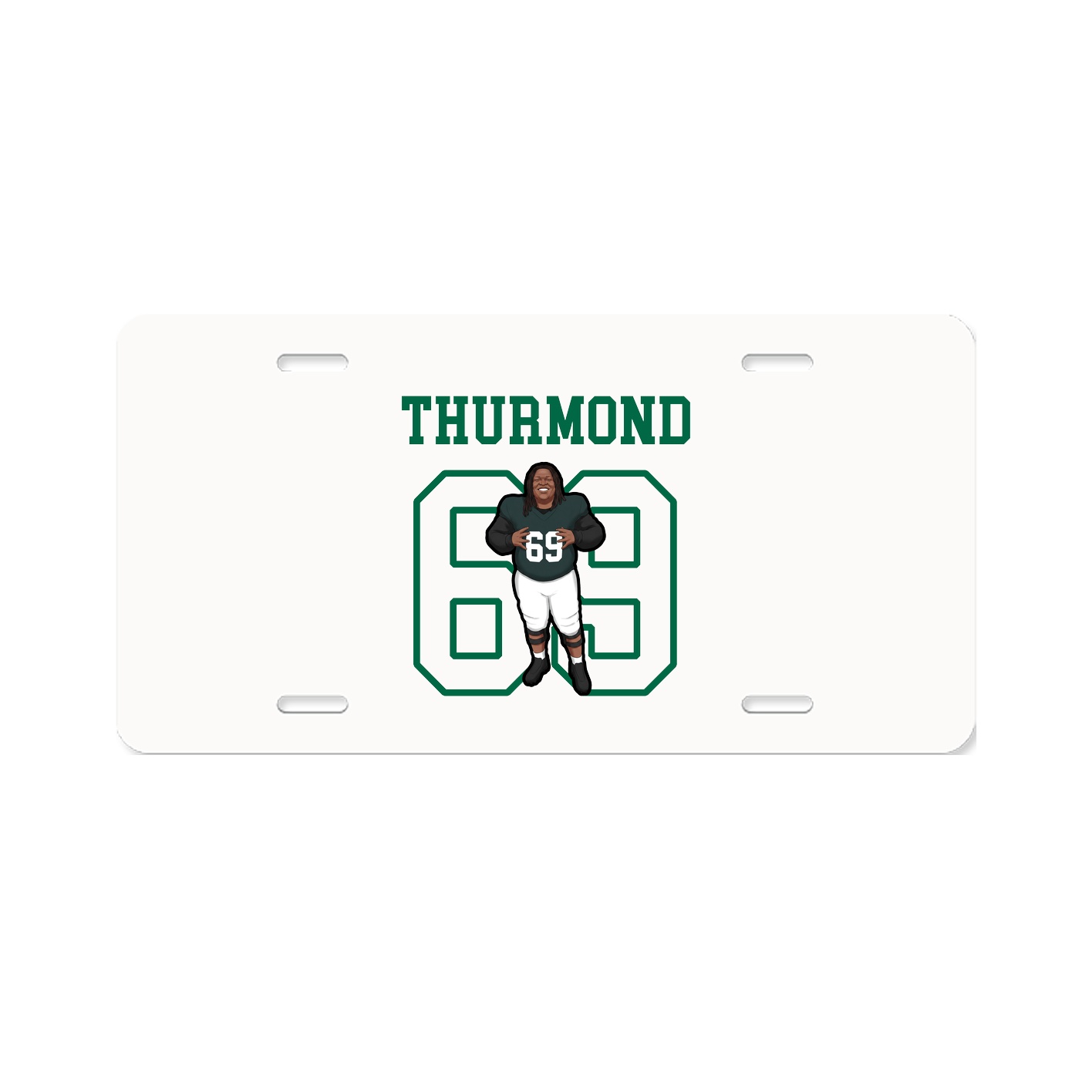 License Plate — Shirsey in Classic
