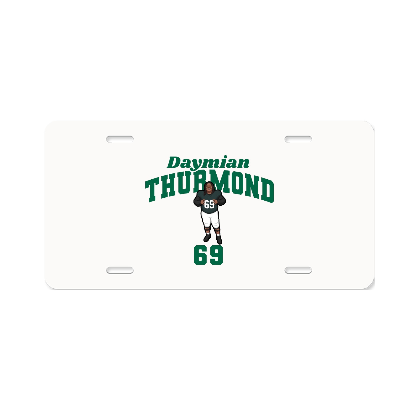 License Plate — Signature Arch in Classic