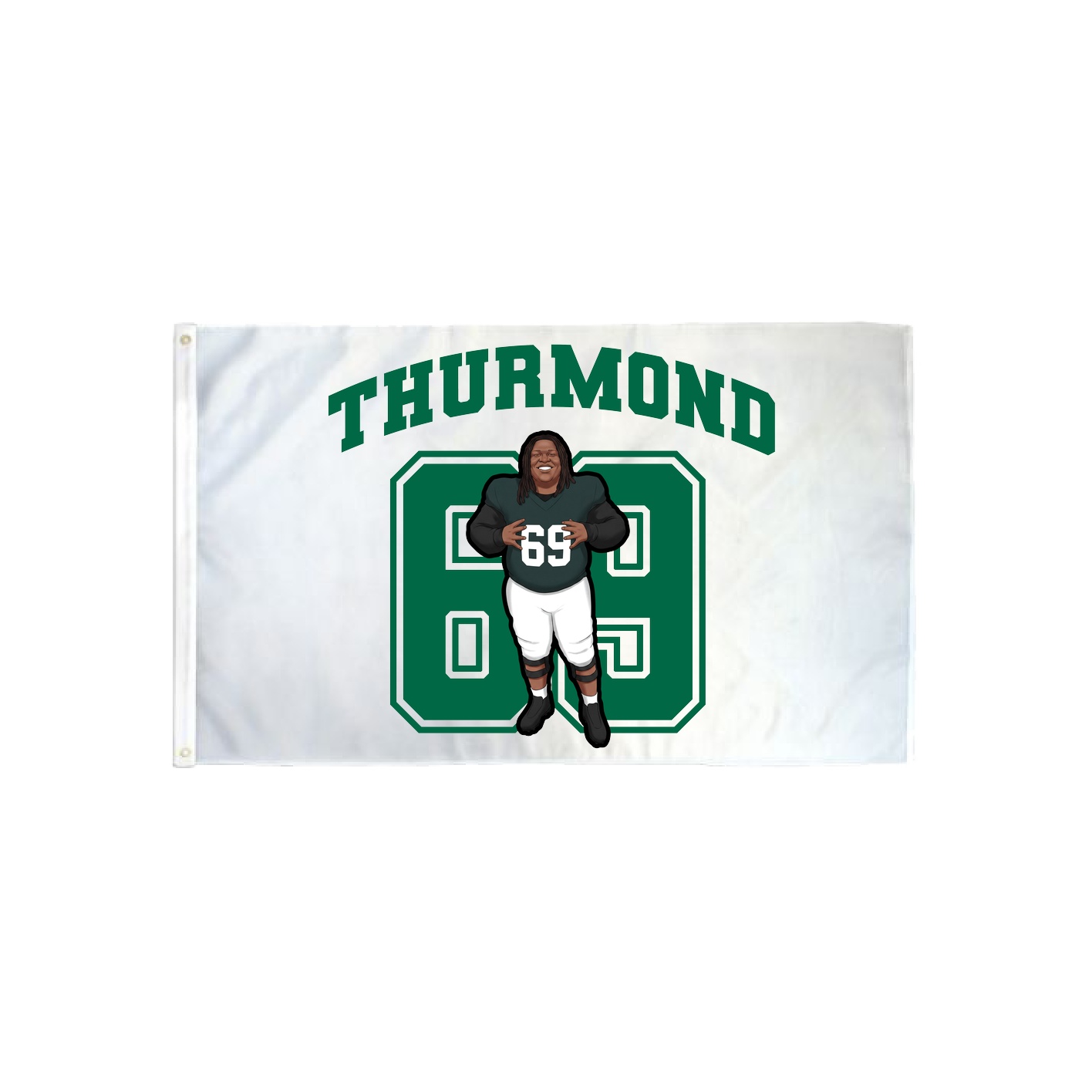 3x5 Flag — Number in Classic