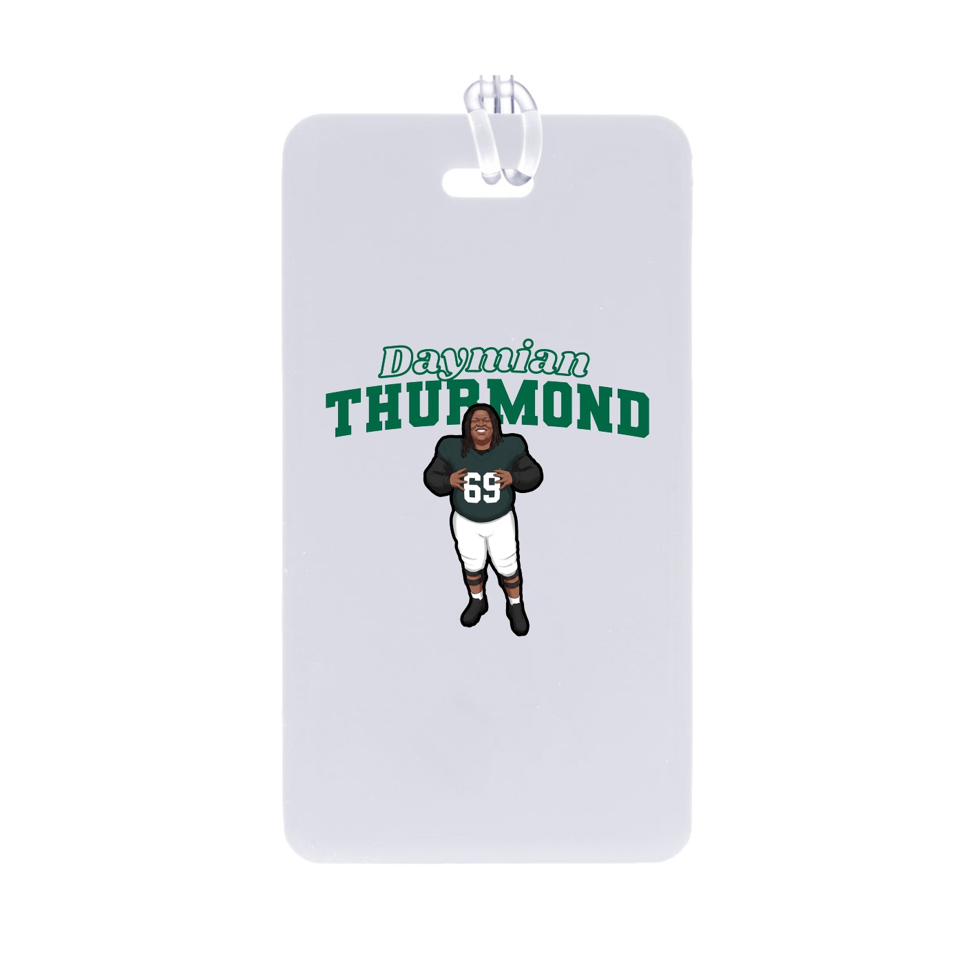 Bag Tag — Name Arch in Classic