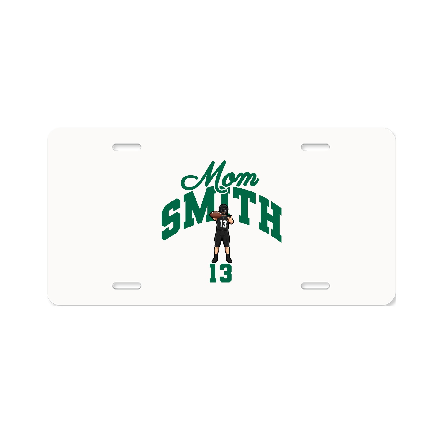 License Plate — Mothers Day Arch in Classic