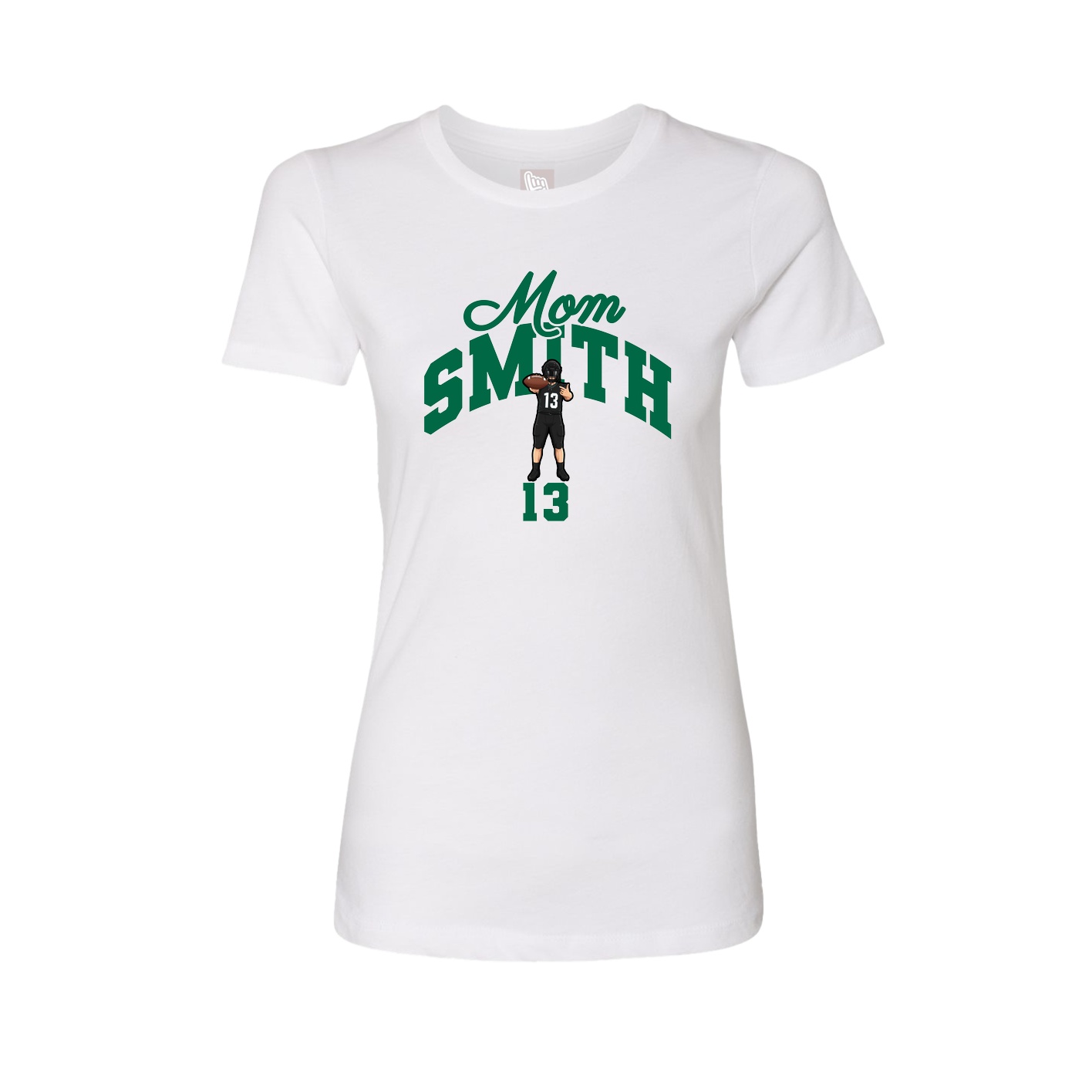 Womens Tee — Mothers Day Arch in White