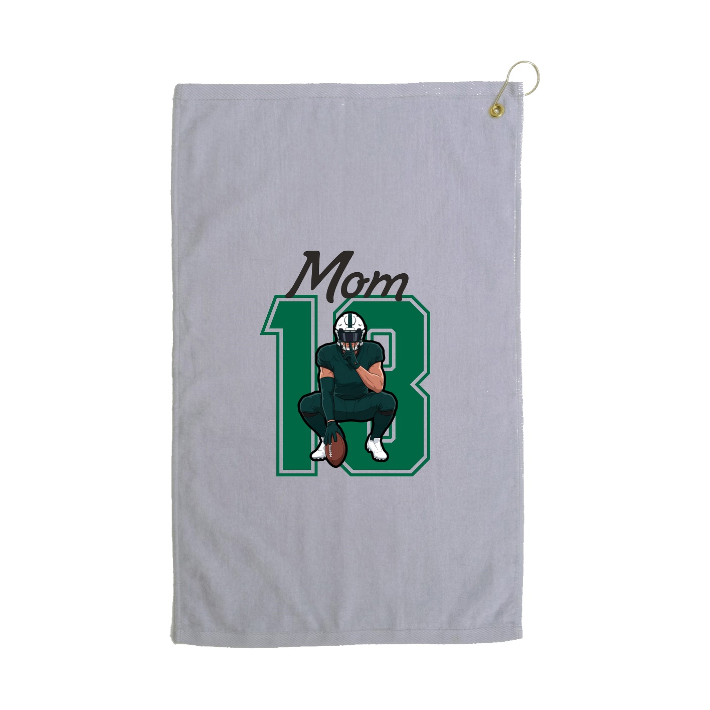 Golf Towel — Mothers Day Shirsey in Grey