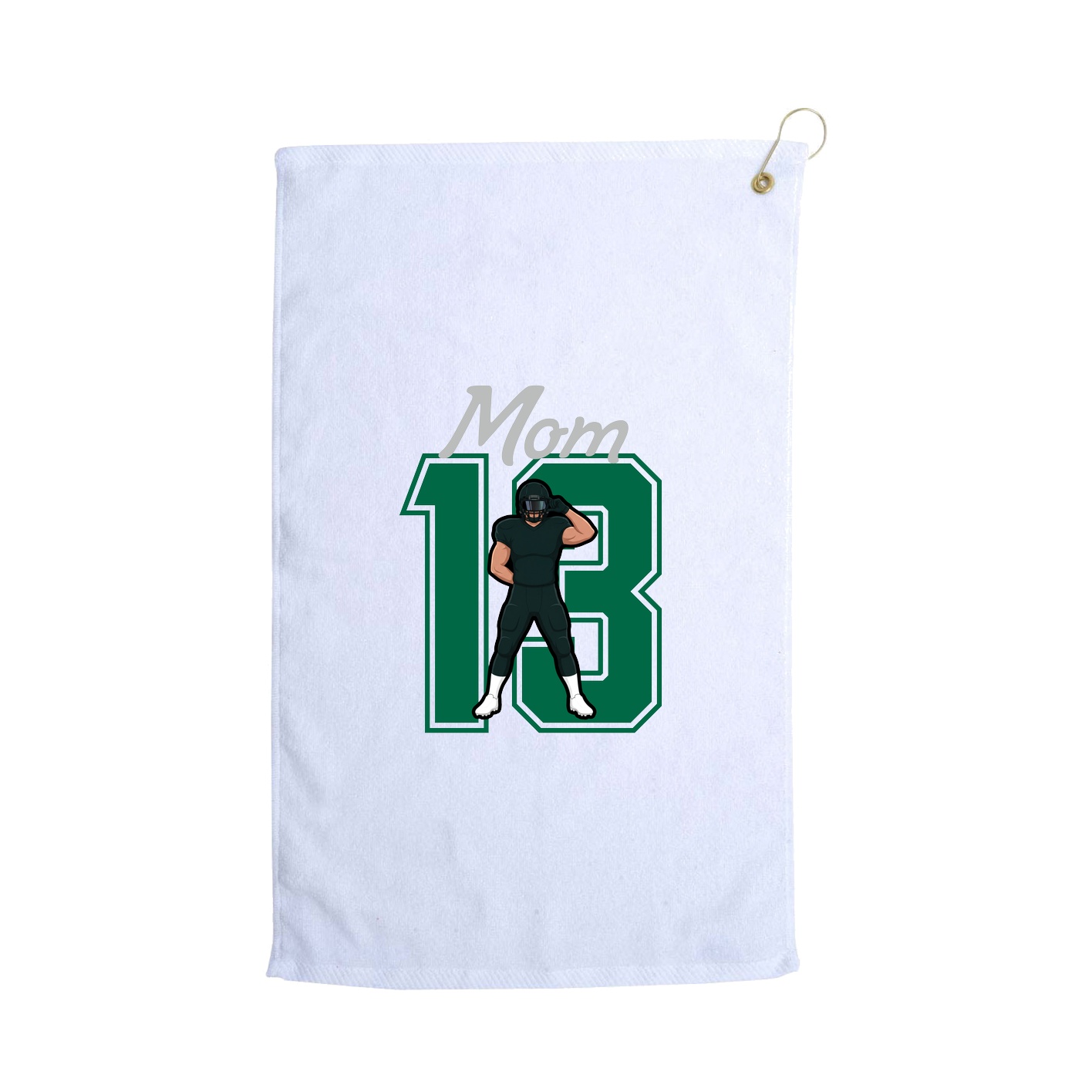 Golf Towel — Mothers Day Shirsey in White