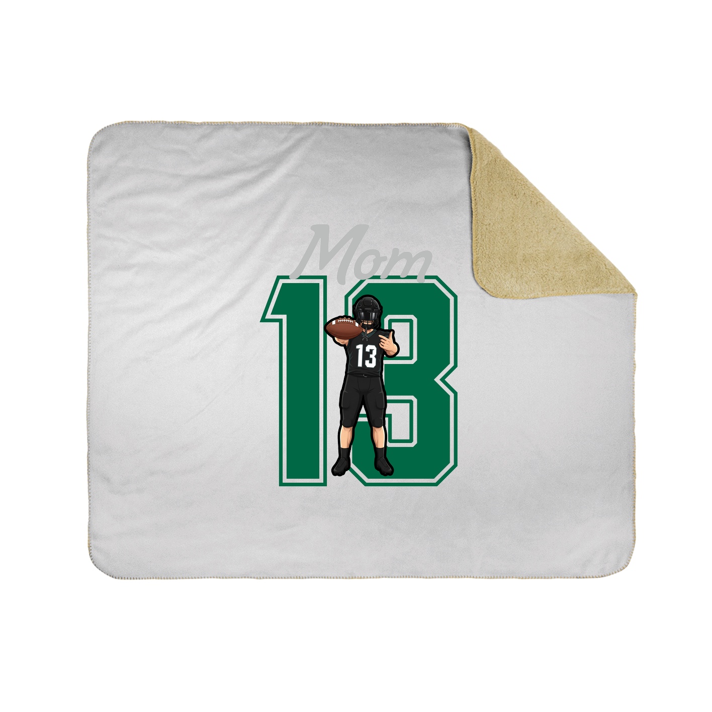 Throw Blanket — Mothers Day Shirsey in White