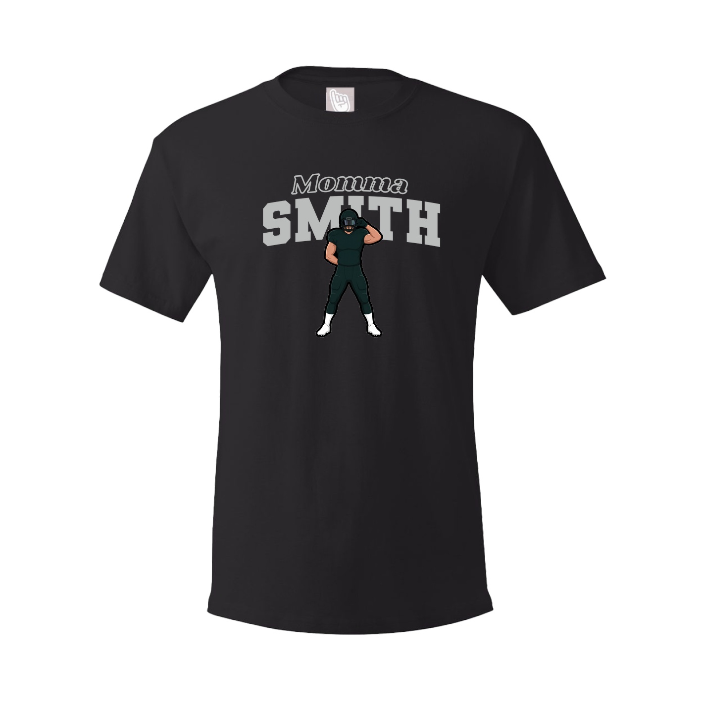 Youth Tee — Mothers Day Block in Black