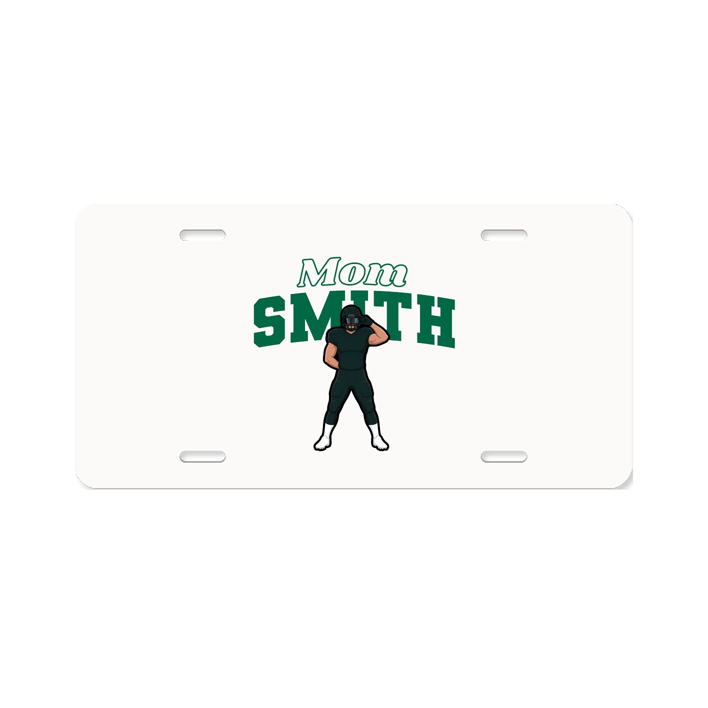 License Plate — Mothers Day Block in Classic