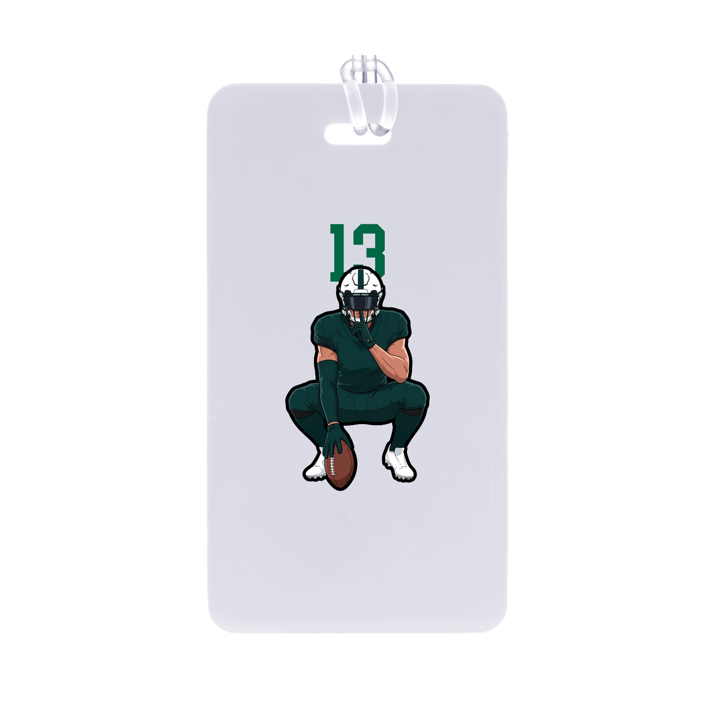 Bag Tag — Number Top in Classic