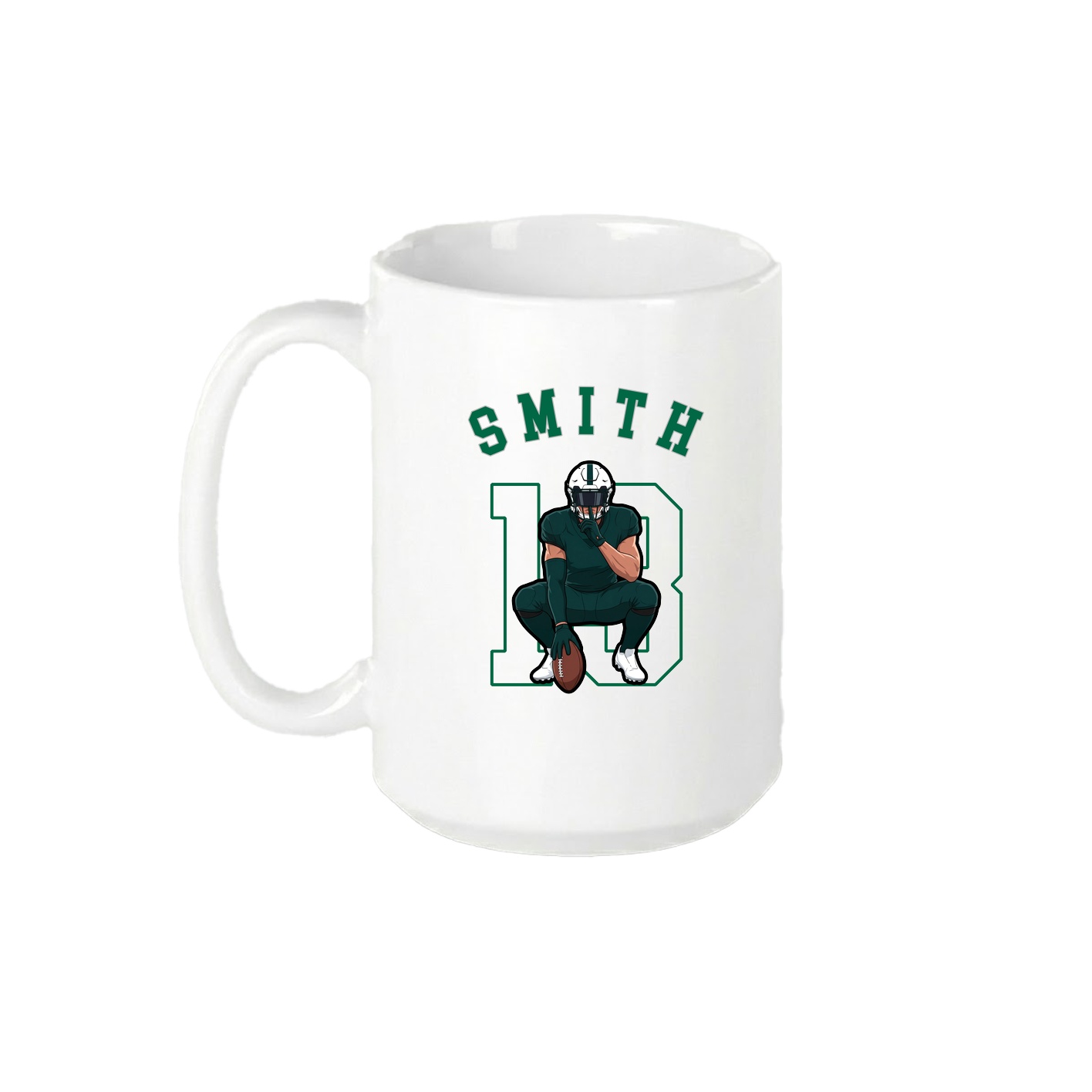 15oz Coffee Mug — Shirsey Arch in White