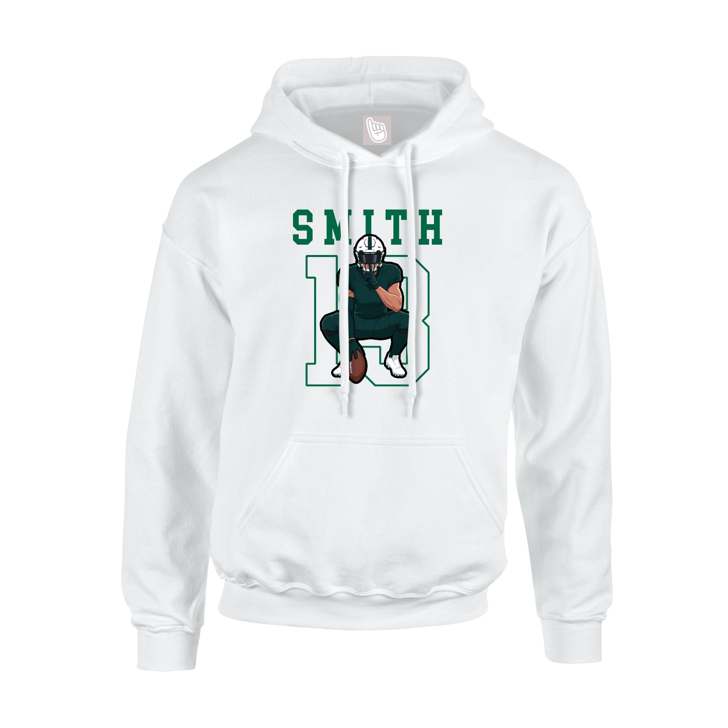 Youth Hoodie — Shirsey in White