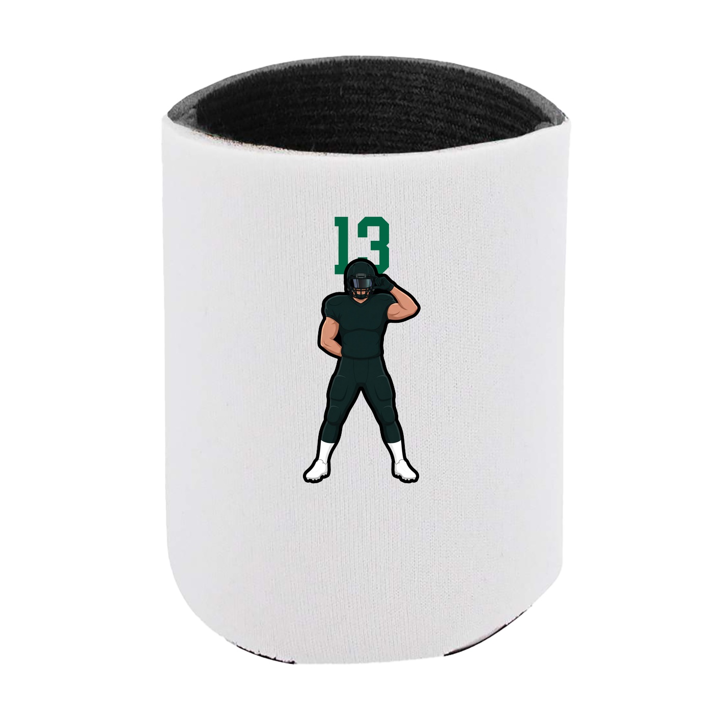 Can Holder — Number Top in White